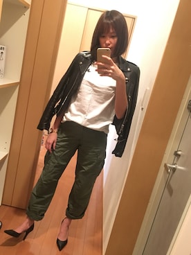 中山こころさん（レディース・160cm）の春コーディネート