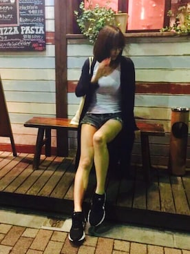 中山こころさん（レディース・160cm）の春コーディネート