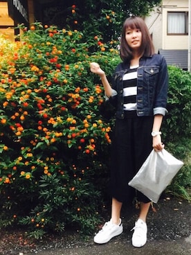 中山こころさん（レディース・160cm）の夏コーディネート