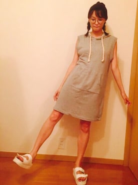 中山こころさん（レディース・160cm）の夏コーディネート