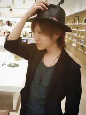 「COMME　CA COMMUNE（コムサコミューン）のアイテム（テーラードジャケット）」を使った、shinさん（メンズ・167cm）の夏コーディネート