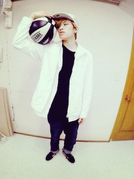「freestylebasketball」｜K_Go 北山さん（メンズ・181cm）の春コーディネート