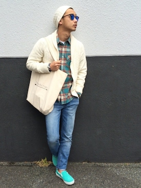 「期間限定ショップ」｜$$$_threearrowsさん（メンズ・165cm）の冬コーディネート