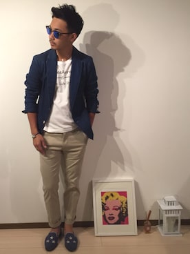 「Daniel Wellington」｜$$$_threearrowsさん（メンズ・165cm）の春コーディネート