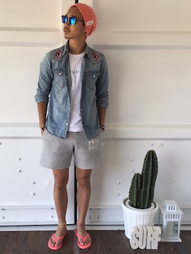 「Daniel Wellington」｜$$$_threearrowsさん（メンズ・165cm）の春コーディネート