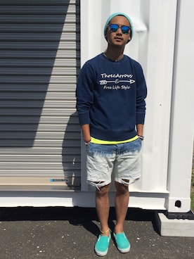 「Daniel Wellington」｜$$$_threearrowsさん（メンズ・165cm）の春コーディネート