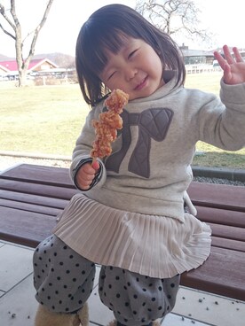 ゆん☺さん（キッズ・90cm）の冬コーディネート