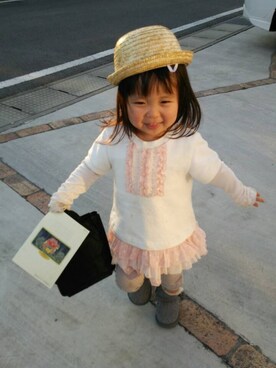 ゆん☺さん(キッズ・90cm)の冬コーディネート