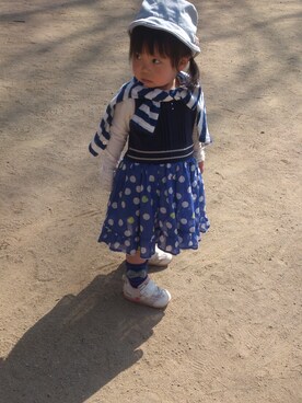 ゆん☺さん（キッズ・90cm）の冬コーディネート