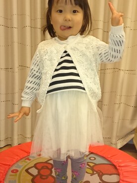 ゆん☺さん(キッズ・90cm)の冬コーディネート