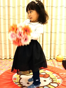 ゆん☺さん（キッズ・90cm）の冬コーディネート