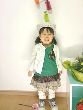 ゆん☺さん（キッズ・90cm）の春コーディネート