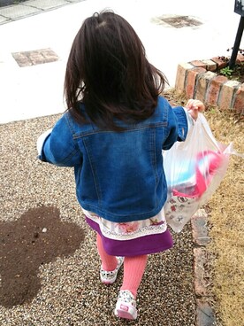 ゆん☺さん（キッズ・90cm）の春コーディネート