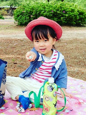 ゆん☺さん（キッズ・90cm）の春コーディネート