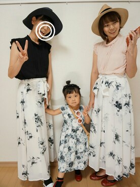 ゆん☺さん（キッズ・90cm）の夏コーディネート