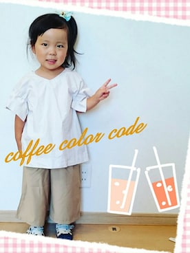 ゆん☺さん（キッズ・90cm）の夏コーディネート