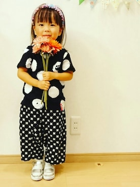 ゆん☺さん（キッズ・90cm）の夏コーディネート