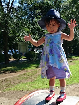 ゆん☺さん（キッズ・90cm）の秋コーディネート