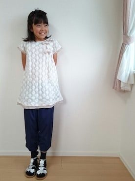 ゆん☺さん（キッズ・90cm）の秋コーディネート