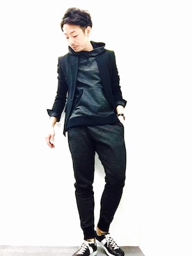 「アイテム（テーラードジャケット）」を使った、o-taさん（メンズ・174cm）の春コーディネート