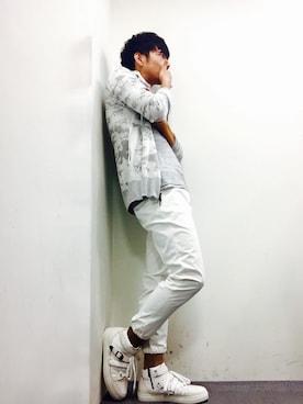 「アイテム（その他シューズ）」を使った、o-taさん（メンズ・174cm）の夏コーディネート