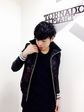 「アイテム（ブルゾン）」を使った、o-taさん（メンズ・174cm）の秋コーディネート