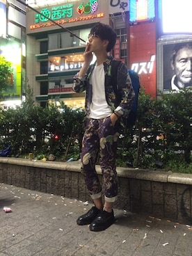 新舘勇希さんのコーディネート