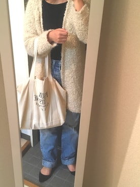 「MAISON KITSUNE」｜「アイテム（その他アウター）」を使った、maki.さん（レディース・159cm）の秋コーディネート