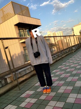 「school」｜「アイテム（その他）」を使った、Reinaさん（レディース・160cm）の秋コーディネート