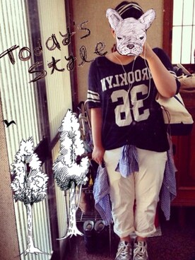 m○m°*さん（レディース・158cm）の夏コーディネート