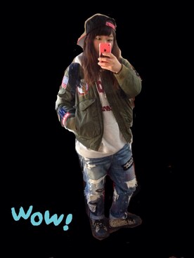 m○m°*さん（レディース・158cm）の冬コーディネート