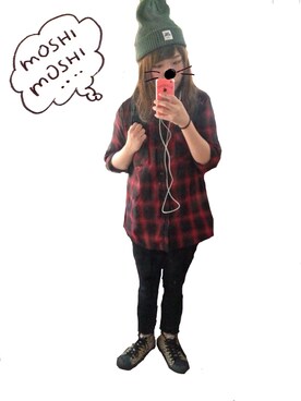 m○m°*さん（レディース・158cm）の秋コーディネート