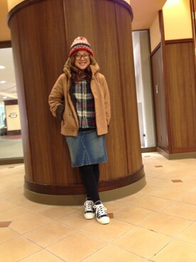 FUKUOKA STAFF5さん（レディース・149cm）の秋コーディネート