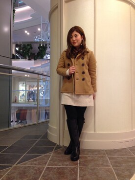 FUKUOKA STAFF5さん(レディース・160cm)の冬コーディネート