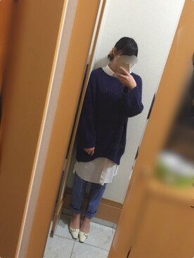 えりさん（レディース・158cm）の春コーディネート