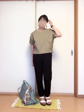 えりさん（レディース・158cm）の夏コーディネート