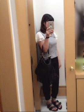 えりさん（レディース・158cm）の夏コーディネート