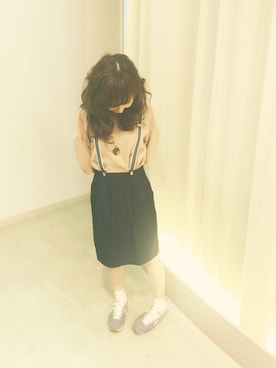 「タックスカート」｜「アイテム（その他）」を使った、junさん（レディース・150cm）の夏コーディネート