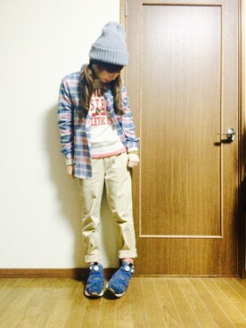 junさん(レディース・150cm)の秋コーディネート