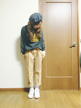 junさん（レディース・150cm）の秋コーディネート