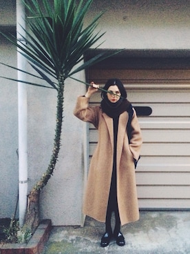 「REALITY STUDIO（リアリティスタジオ）のアイテム」を使った、Julia Shortreedさん（レディース・171cm）の冬コーディネート