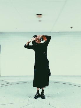 Julia Shortreedさん（レディース・171cm）の春コーディネート