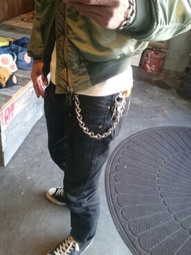 「MillReef（ミルリーフ）のアイテム」を使った、yasuさん（メンズ・183cm）の冬コーディネート