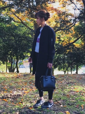 「スエット」｜まりもさん（レディース・158cm）の秋コーディネート