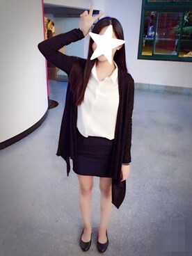 「school」｜「アイテム（その他アウター）」を使った、Kaylaさん（レディース・163cm）の秋コーディネート