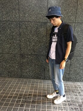 「ベクター」｜abeyoさん（メンズ・176cm）の夏コーディネート