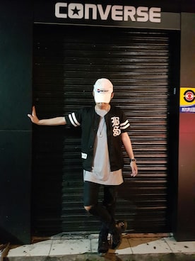 「mk」｜劉鞋森さん（メンズ・172cm）の春コーディネート