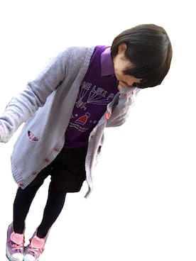 雫さん（レディース・155cm）の冬コーディネート