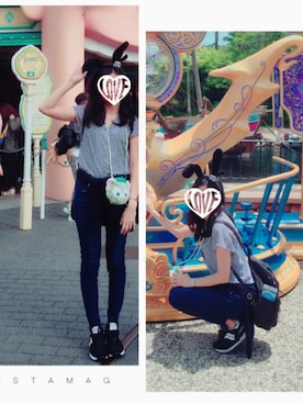 dafmay＊ゆるOLさん（レディース・158cm）の夏コーディネート