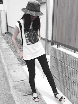 dafmay＊ゆるOLさん（レディース・158cm）の夏コーディネート